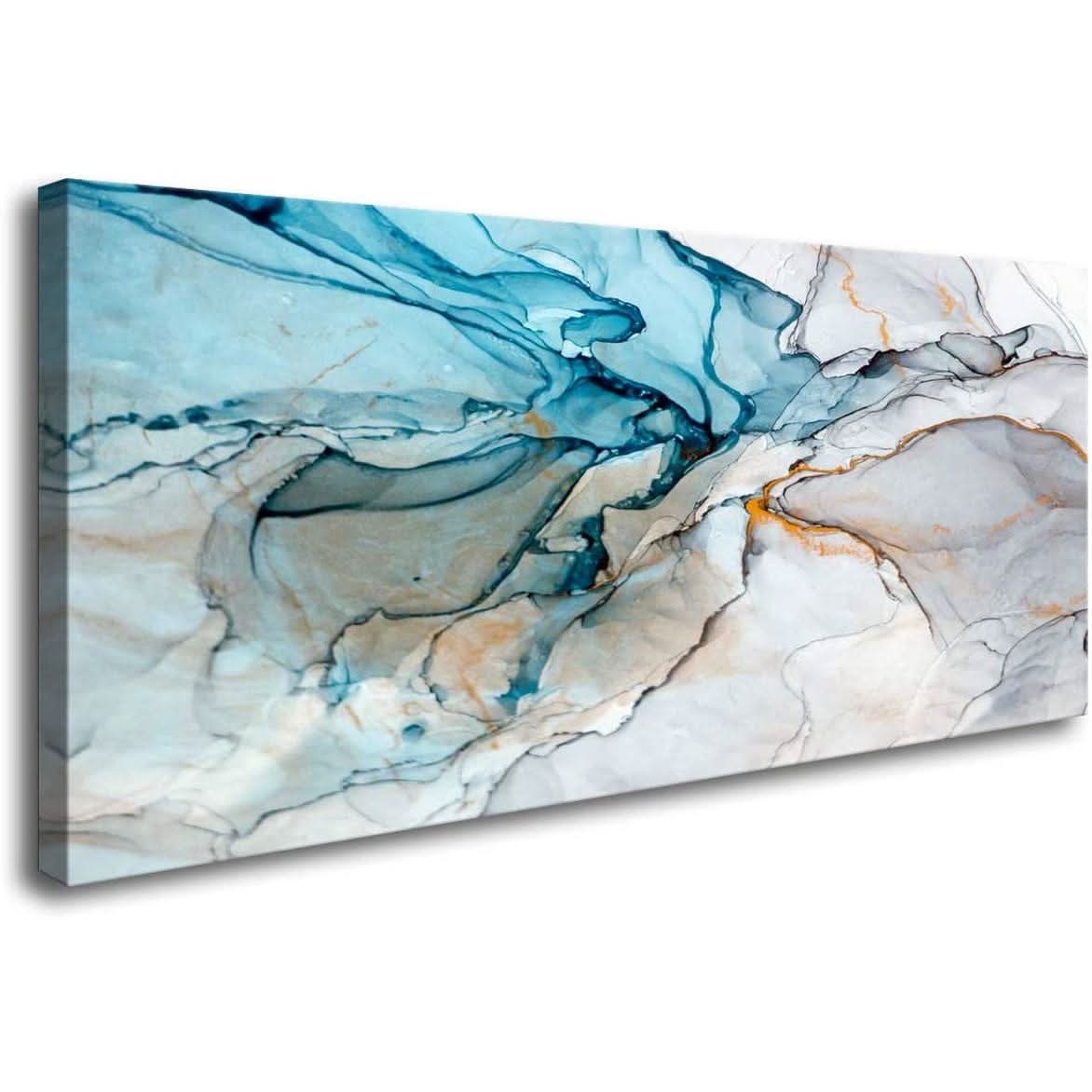 Abstract Wall Art 28x56 Framed Prints for Living Room – image 3