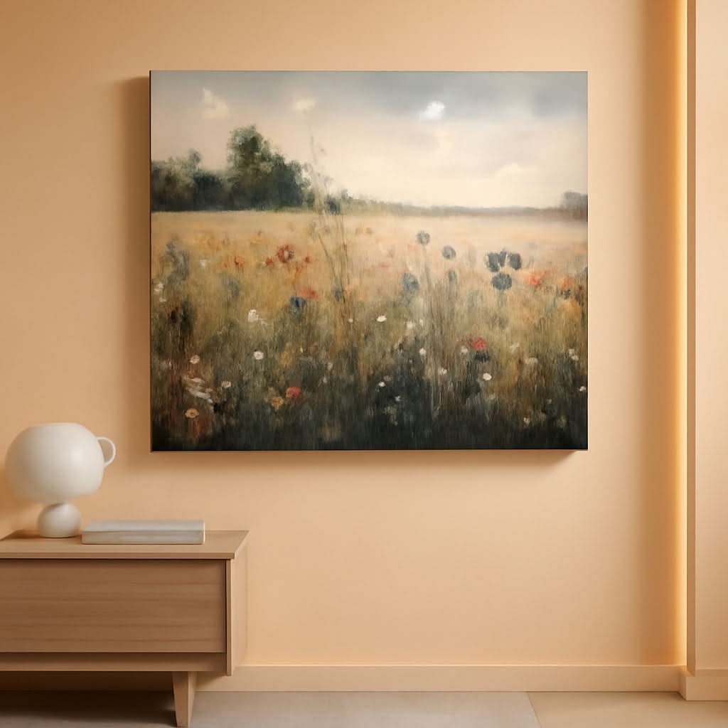 Abstract Wall Art 20x40 Canvas for Living Room – main view