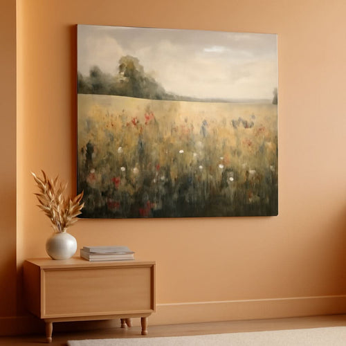 Abstract Wall Art 24x48 Canvas for Living Room – main view