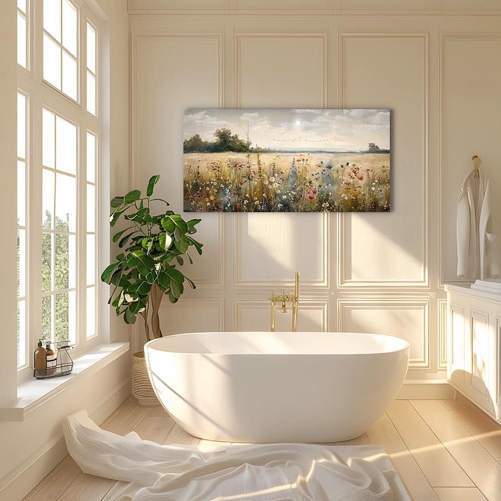 Abstract Wall Art 20x40 Canvas for Living Room – image 3
