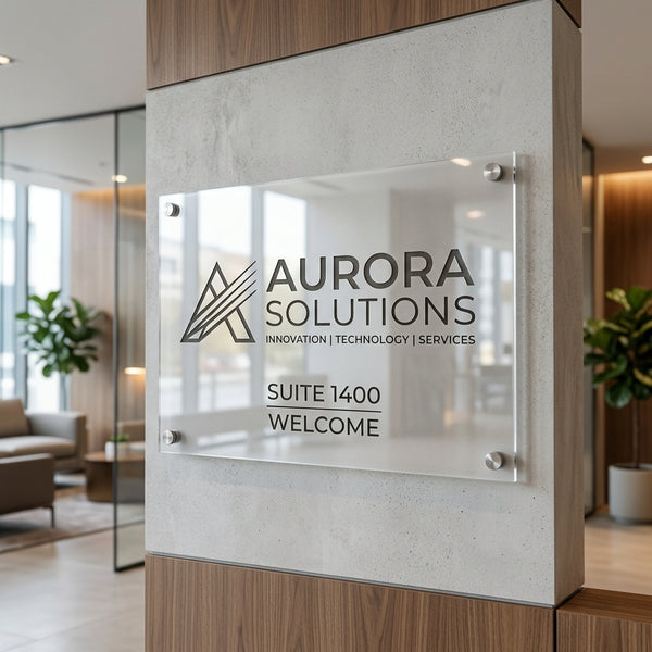 Custom Acrylic Sign