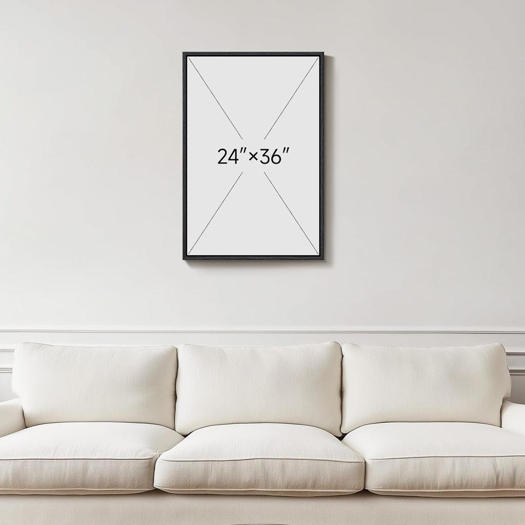 Framing Black and White Wall Art 24x36 Framed for Living Room – image 8