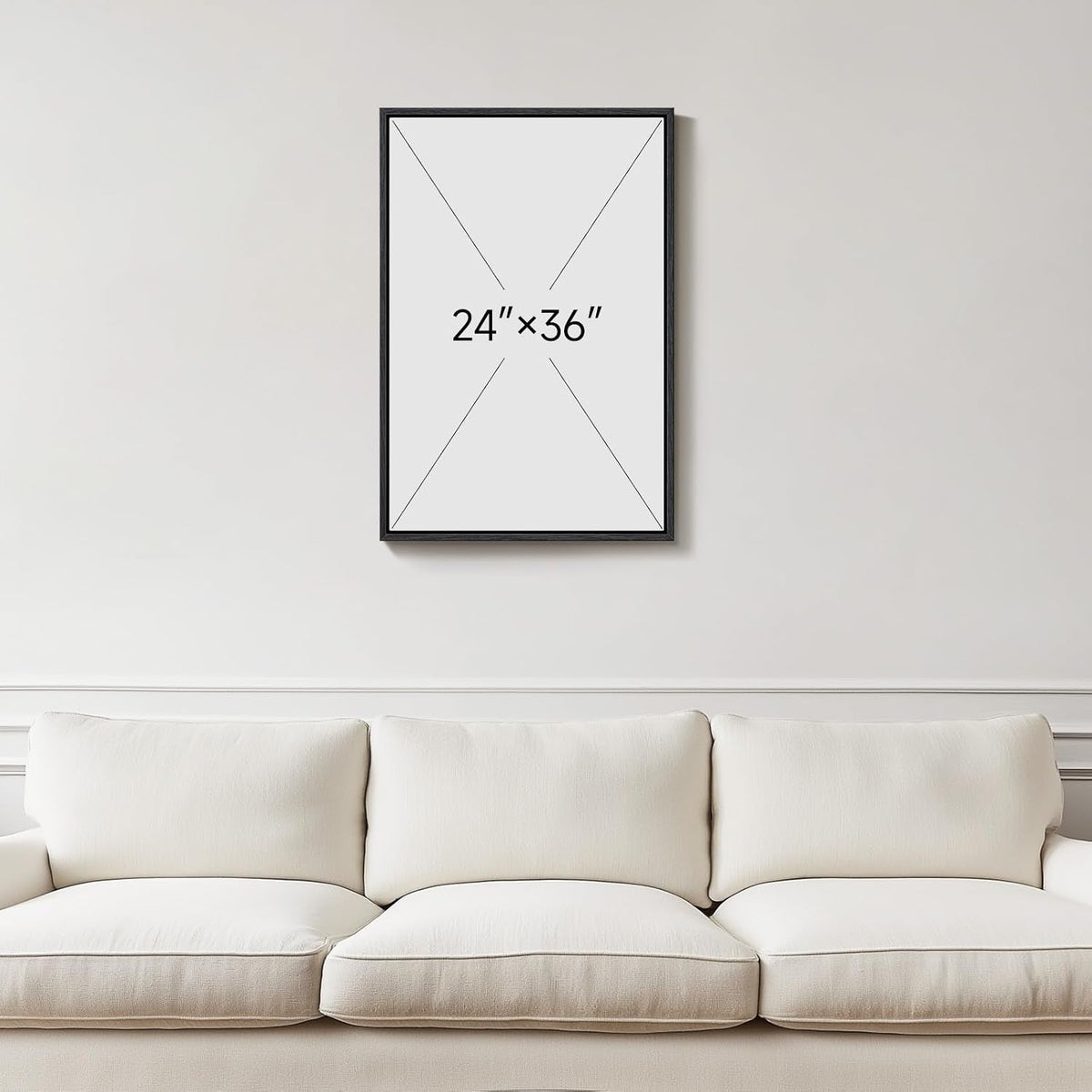 Framing Black and White Wall Art 24x36 Framed for Living Room – image 8
