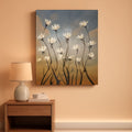 Floral Wall Art Extra Large Hand-Painted Canvas for Living Room – main view