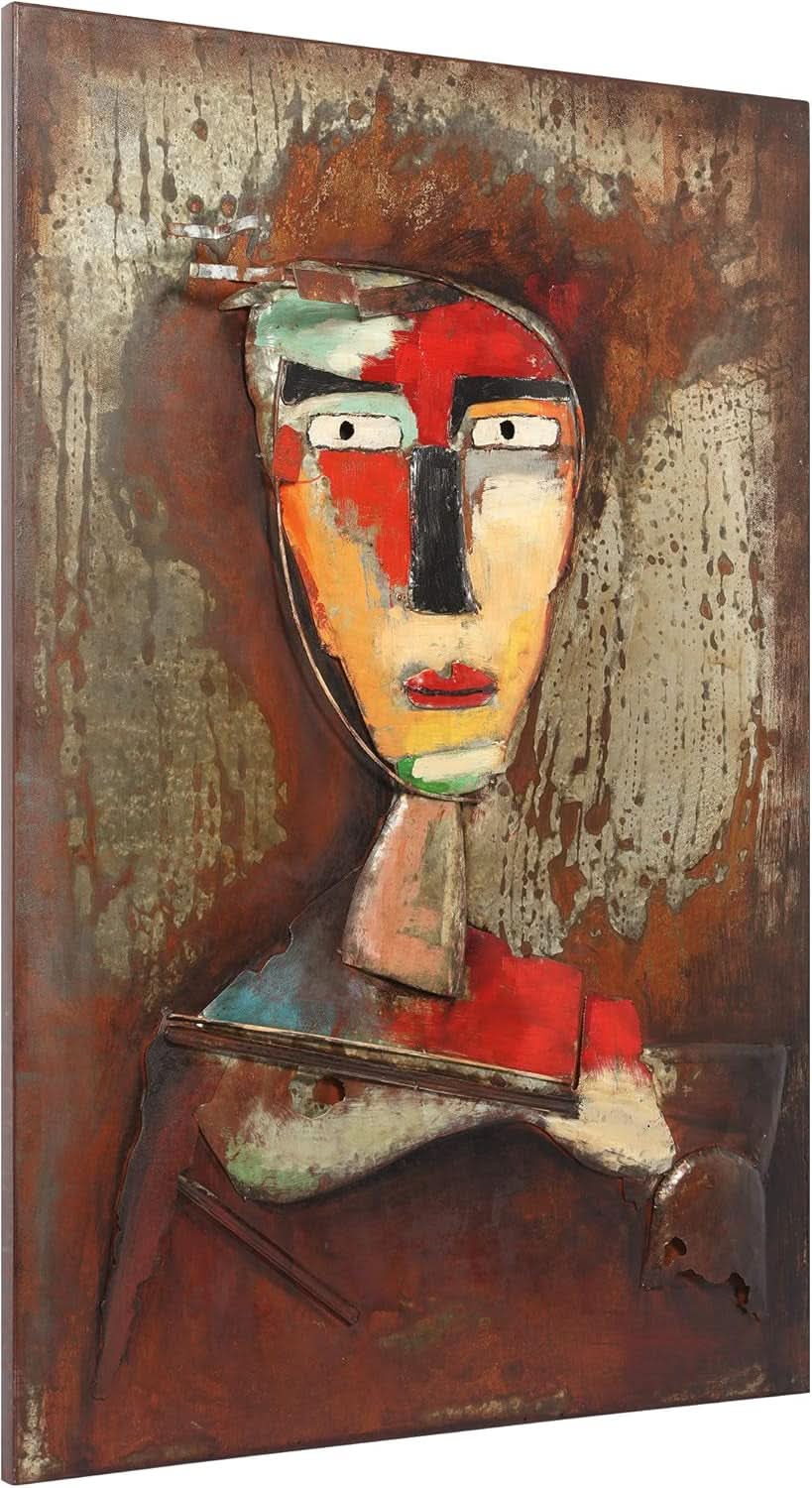 Mixed Media Modern Wall Art 48x32 for Living Room – image 2