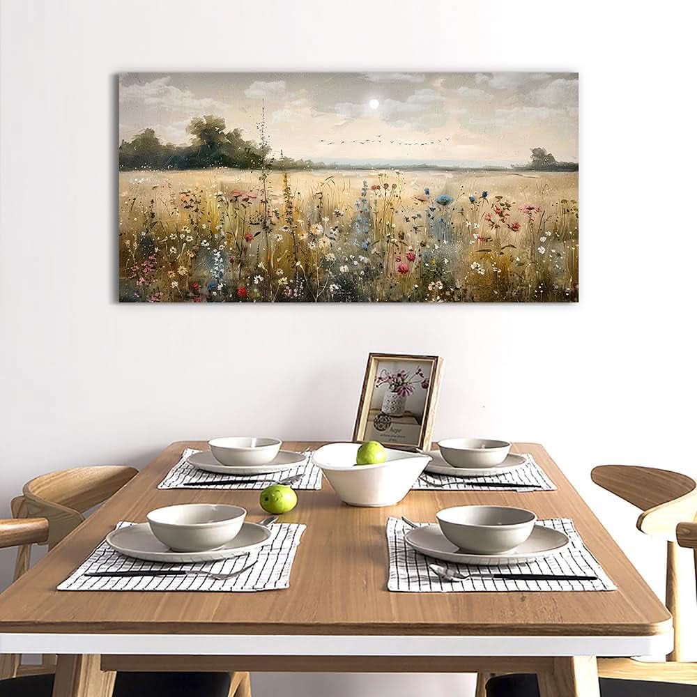 Abstract Wall Art 20x40 Canvas for Living Room – image 4
