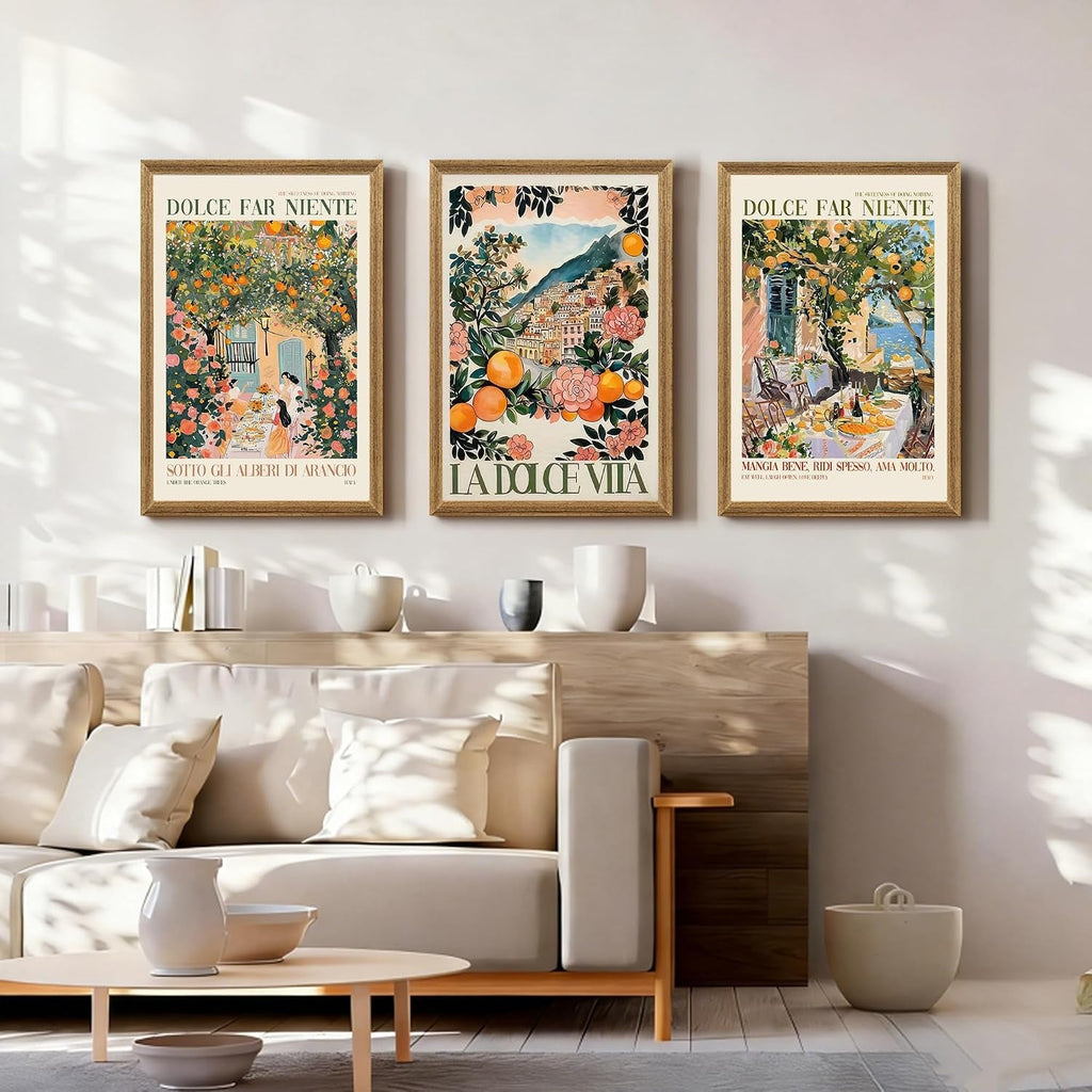 Triptych Canvas Wall Art Set of 3 Framed, 20x30 in – image 4