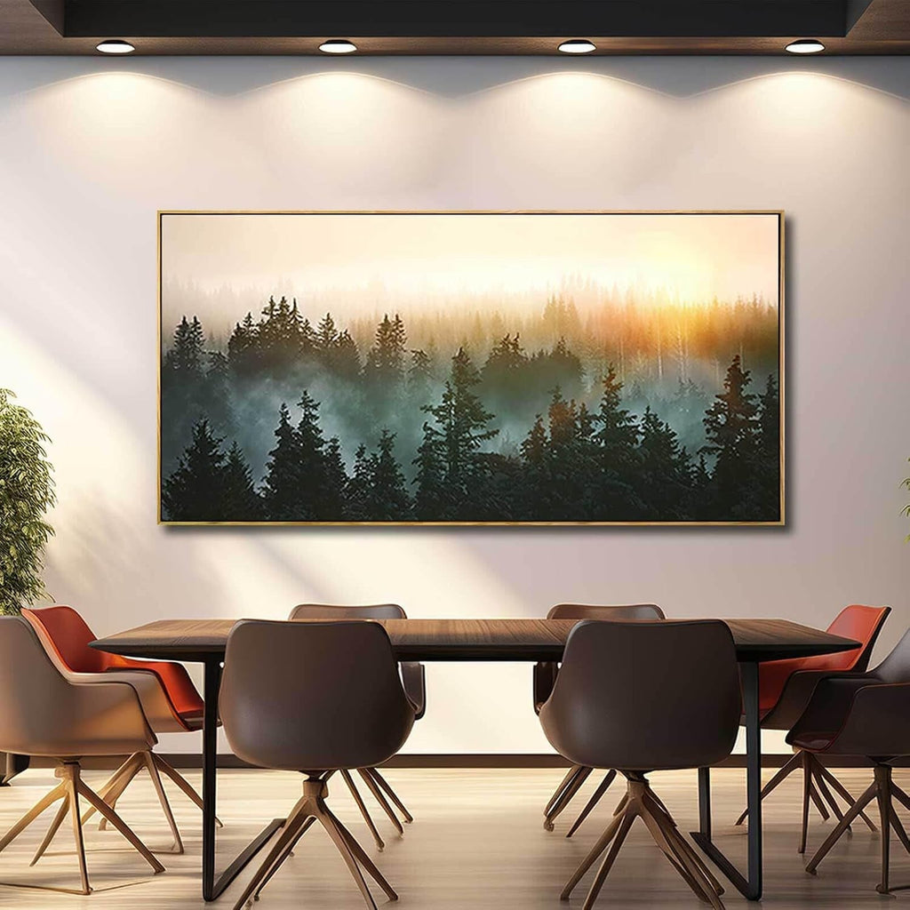 Landscapes Landscape Wall Art 30x60 Hand-Painted Framed Canvas – image 5