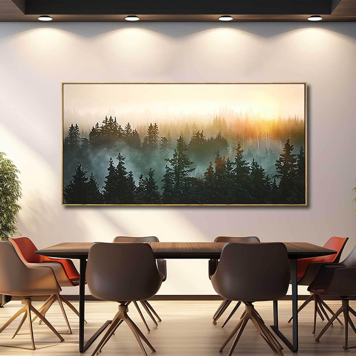Landscapes Landscape Wall Art 30x60 Hand-Painted Framed Canvas – image 5