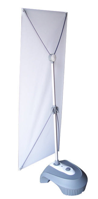 Double-sided outdoor X banner stand frame