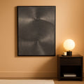 Multidimensional 3D Wall Art 28x40 Hand-Painted Silver Gray – main view