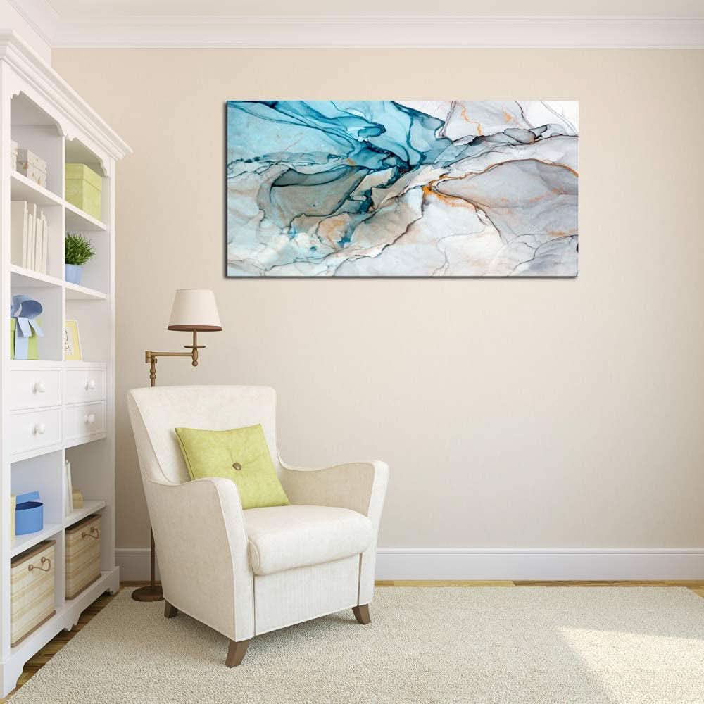 Abstract Wall Art 28x56 Framed Prints for Living Room – image 2