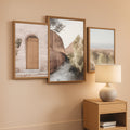 Florence Tuscan Cityscape Wall Art 16x24 Framed for Living Room – main view