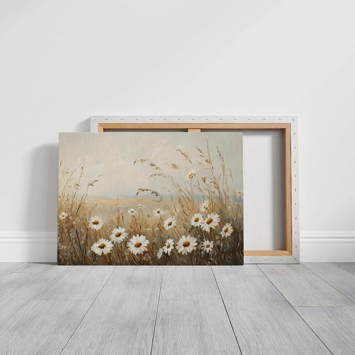 Floral Wall Art 24x36 Framed Canvas for Living Room – image 3