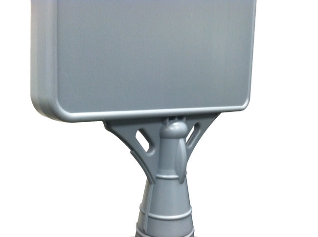 Cone poster sign panel mount