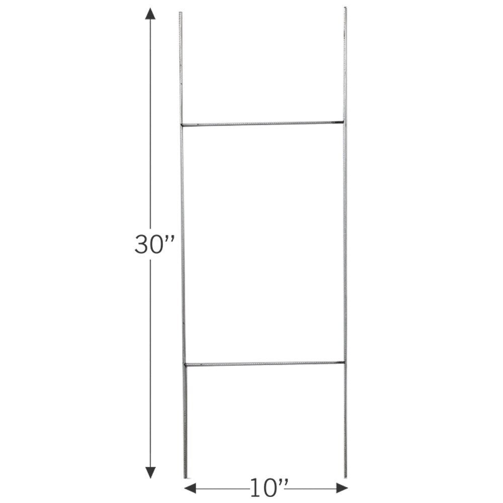 10 x 30 inch wire H-stake for yard signs